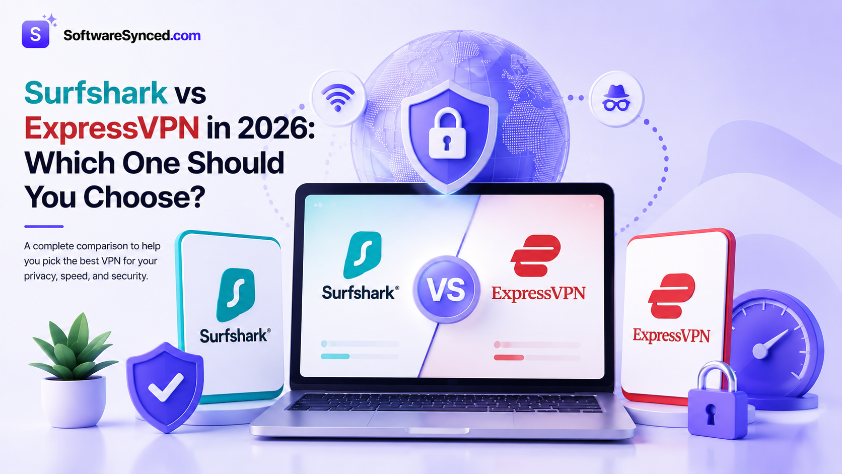 Surfshark vs ExpressVPN comparison