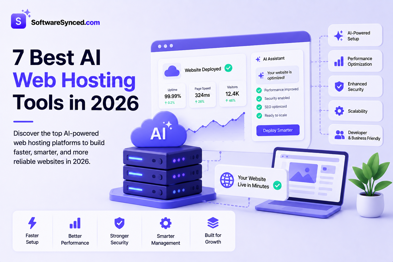 7 Best AI Web Hosting Tools 202